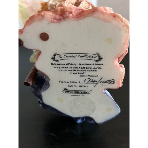 Boyds Collection Guardian Angel Figurine "Summers Friend" Limited 174/1000 - Picture 9 of 10